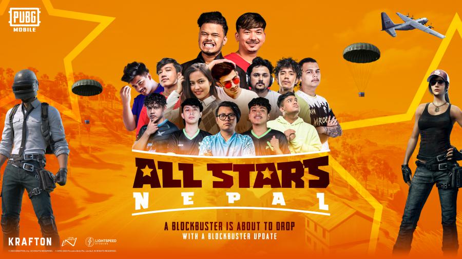 PUBG MOBILE ALL STARS NEPAL Unites 16 Top Nepali PUBG MOBILE Content