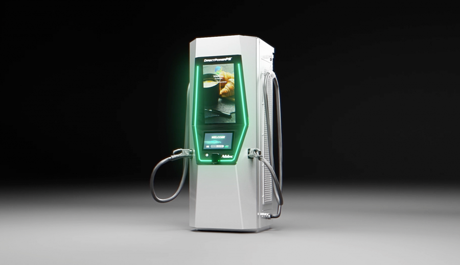 Nidec Industrial Solutions Directpowerps High Speed Ev Charger Has