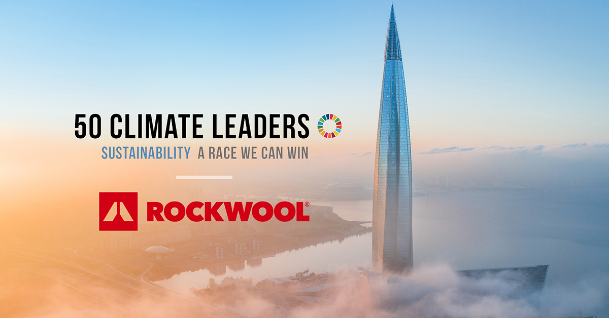 rockwool selected to join 50 climate leaders campaign