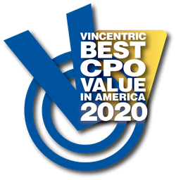 Vincentric 2020 Best CPO Value in America Logo