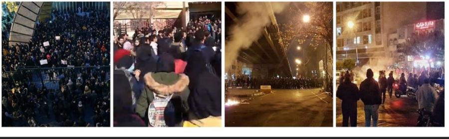 Iran - Protests continue for third consecutive day across the country