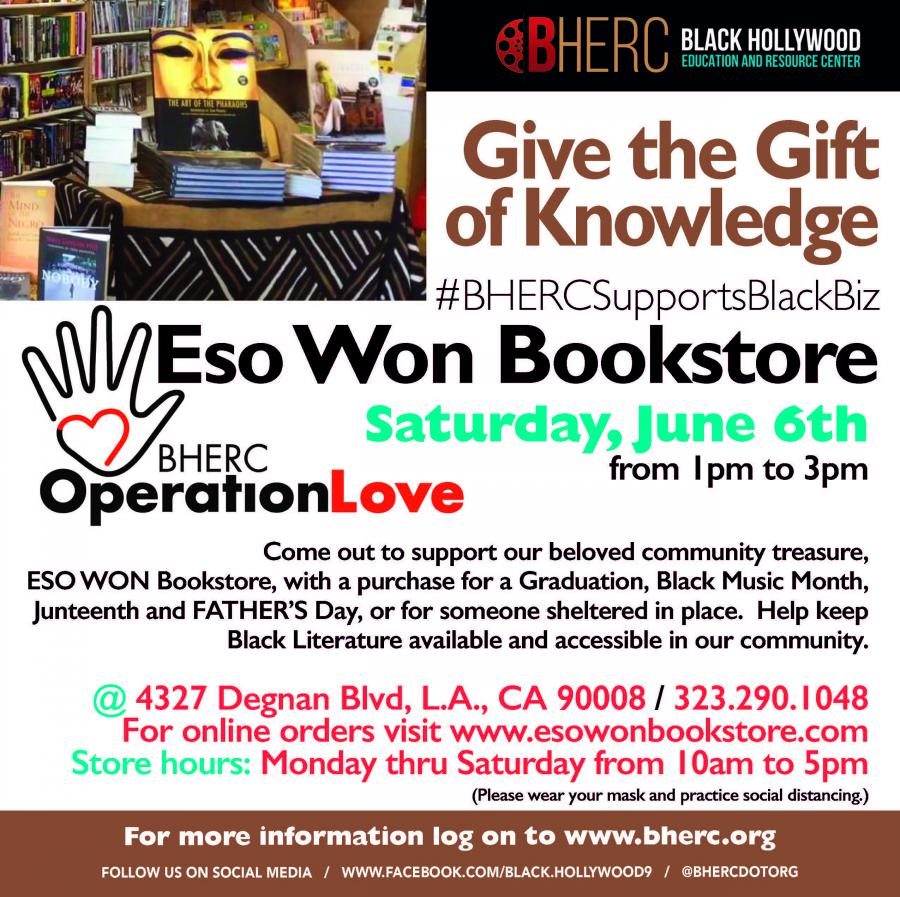 Support ESO WON Bookstore with BHERC Operation Love June 6, 2020