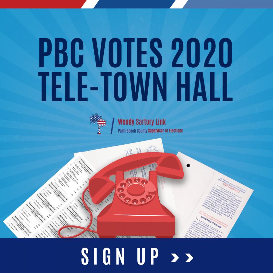 Palm Beach County Supervisor of Election Tele-Town Hall