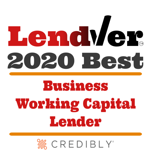 Credibly Named the LendVer 2020 Best Business Working Capital Lender