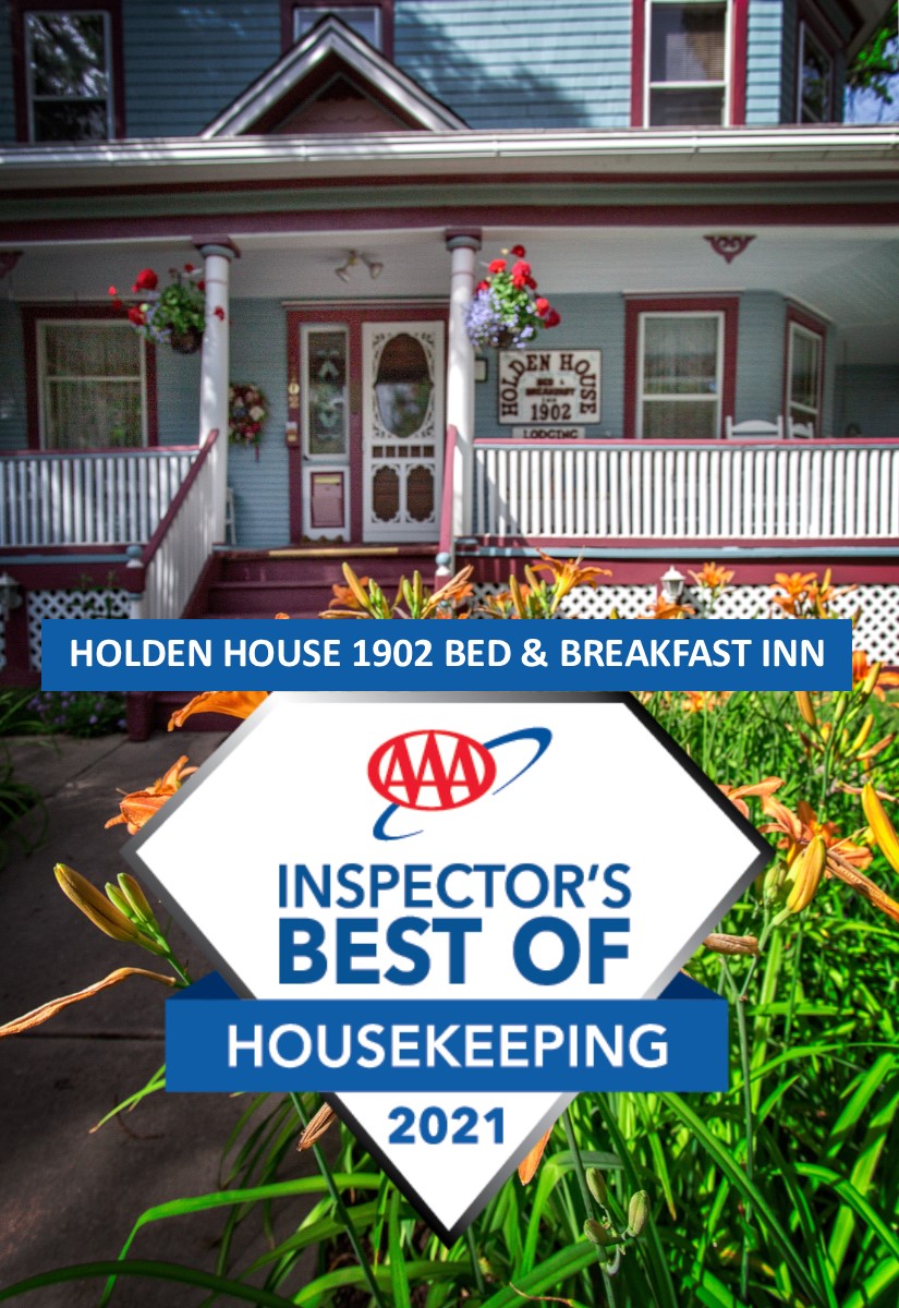 Holden House received Best Of Housekeeping 2021 from AAA