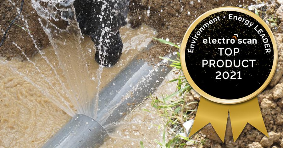 Electro Scan's DELTA offers a 100x improvement over legacy acoustic sensors to locate and measure leaks expressed in Gallons per Minute or Liters per Second.