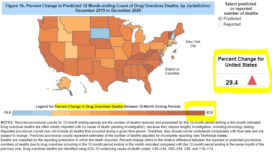 World Drug Day Overdose Chart