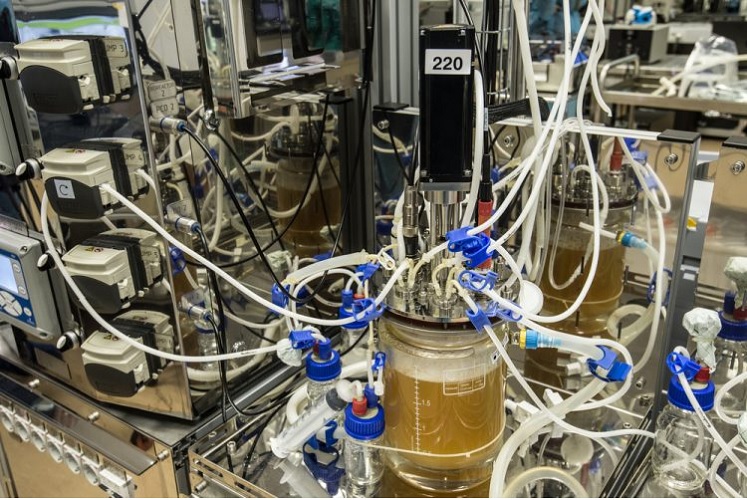 A bioreactor is defined as a manufacturing device or apparatus in which biological reaction is carried out, in a closed system and support the growth cultivation of organisms such as mammalian cells, yeast cells, bacteria, and animal cells