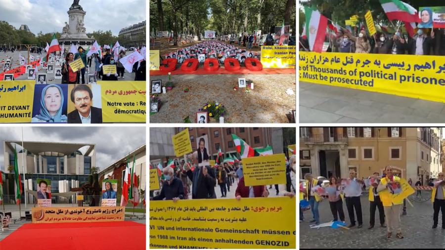 September 21, 2021 - simultaneous with Ebrahim Raisi’s speech at the 76th UN General Assembly, a conference was held in Stockholm, Sweden, attended by a large number of witnesses and survivors, as well as the relatives of the martyrs of the 1988 massacre