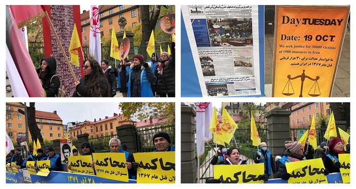 October 21, 2021 - Stockholm’s District Court convened for the thirty-second session of the trial of Hamid Noury, an Iranian prison official charged with torturing inmates in the Gohardasht prison (Karaj) and taking part in the 1988 massacre of thousands 