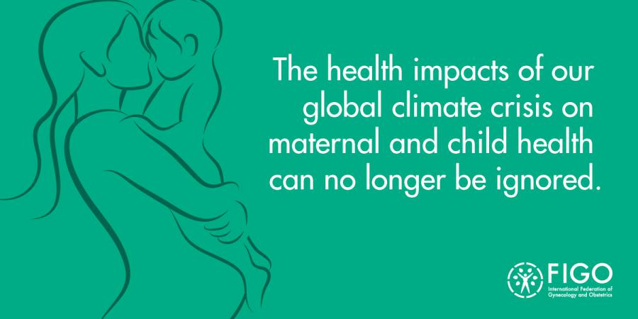 Image stating that the health impacts of climate change cannot be ignored.