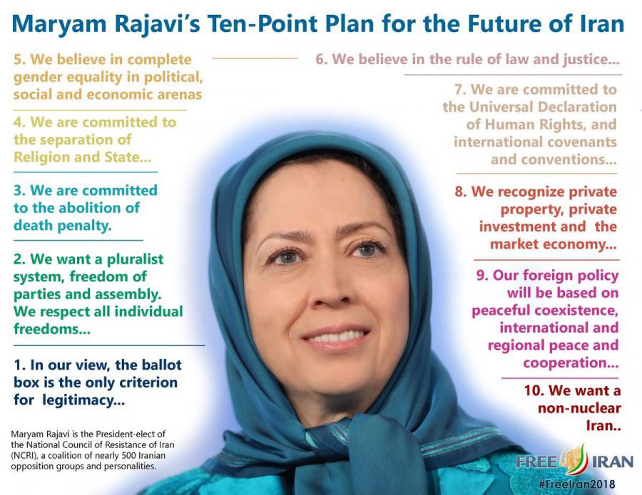 October 24, 2021 - In one act, more than 120 video messages by the Iranian women across Iran were broadcast on Simaye Azadi TV, Showing their support for Maryam Rajavi and her ten-point plan for the future of Iran.
