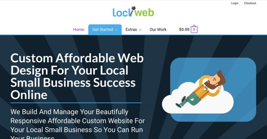 Loclweb launches affordable web design service to get local small businesses more local leads online and improve trust