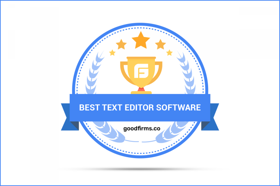 Best Text Editor Software_GoodFirms