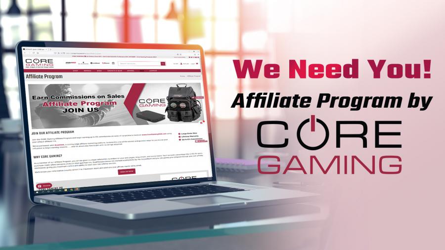 CORE Gaming Affiliate Program Boosts Access to Essential Gaming Gear