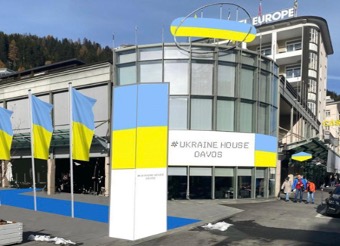 Ukrajinský dům v Davosu bude otevřen od 23. do 25. května ve Švýcarsku