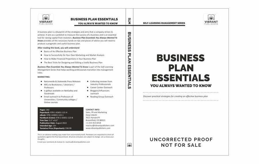 Vibrant’s Business Plan Essentials is a Must-Have Guide for All Entrepreneurs