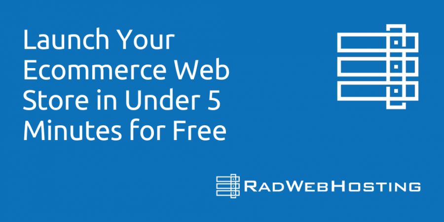 Launch Your Free Ecommerce Web Store in Under 5 Minutes