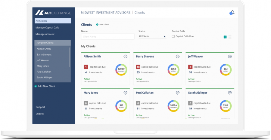 AltExchange Launches AdvisorVue: The Alternative Investment Platform Solving Data Inefficiencies for Financial