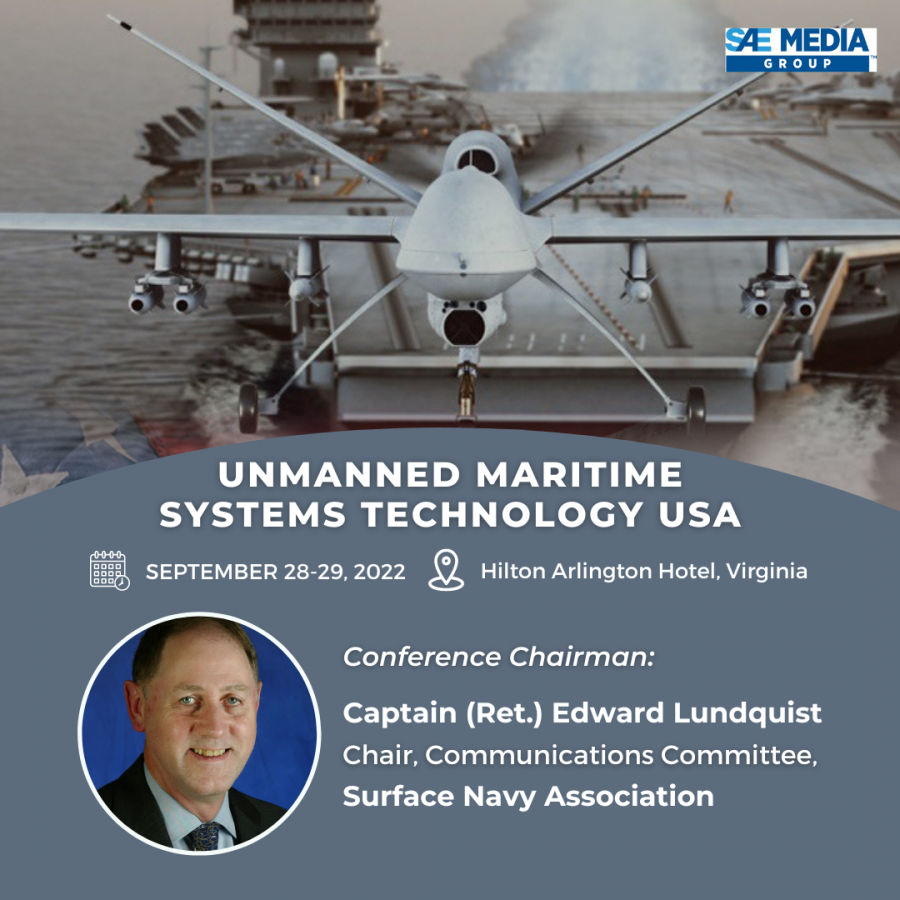 Unmanned Maritime Systems Technology USA 2022 Surpasses Estimated Attendance Records with 9 Sponsors & 130+