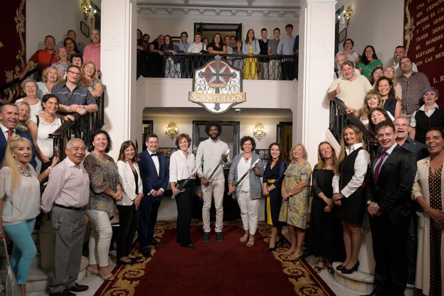 All awardees and attendants of the Religious Freedom Awards 2022 at Church of Scientology of Spain
