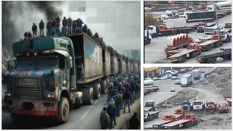 Iran’s uprising is marking its 74th day on Monday as truck drivers in Isfahan, Khorramabad, Yazd, Kermanshah, Hamadan, and Qom and other cities across Iran have been going on strike, with more joining the movement on Sunday.