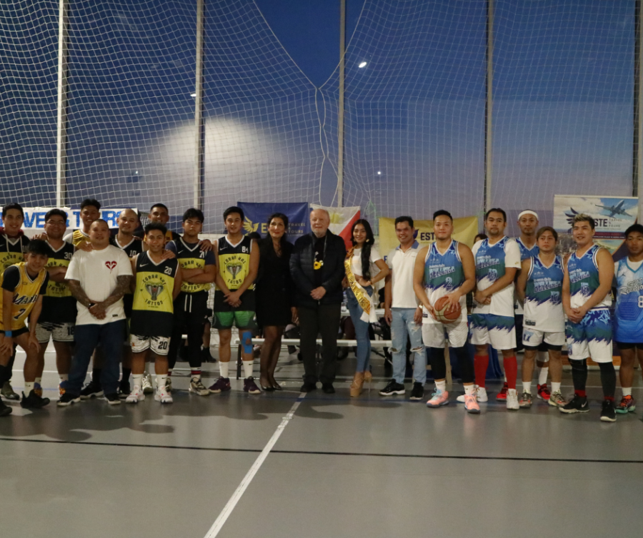 El equipo Belleza gana el primer torneo de baloncesto de Pinoy en España