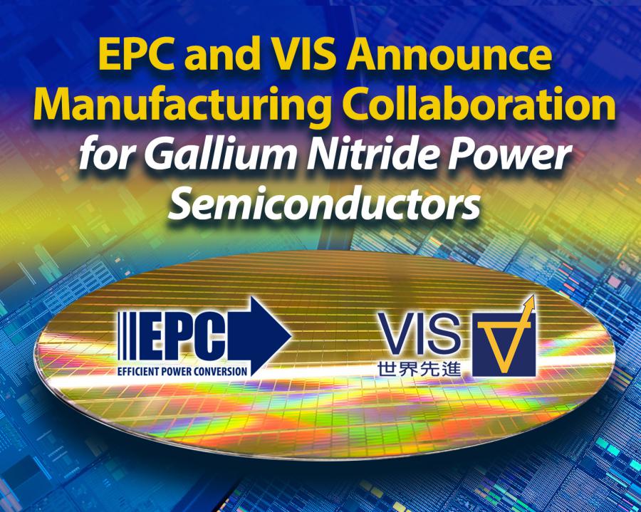 EPC and VIS 8" wafer collaboration