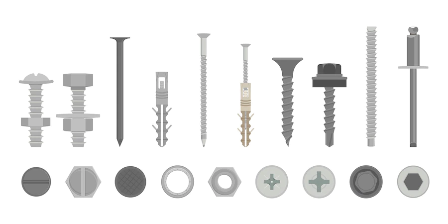 Plastic Screws and Bolts