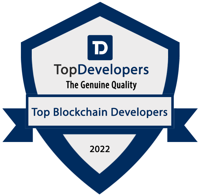 List of fastest growing blockchain developers by TopDevelopers.co