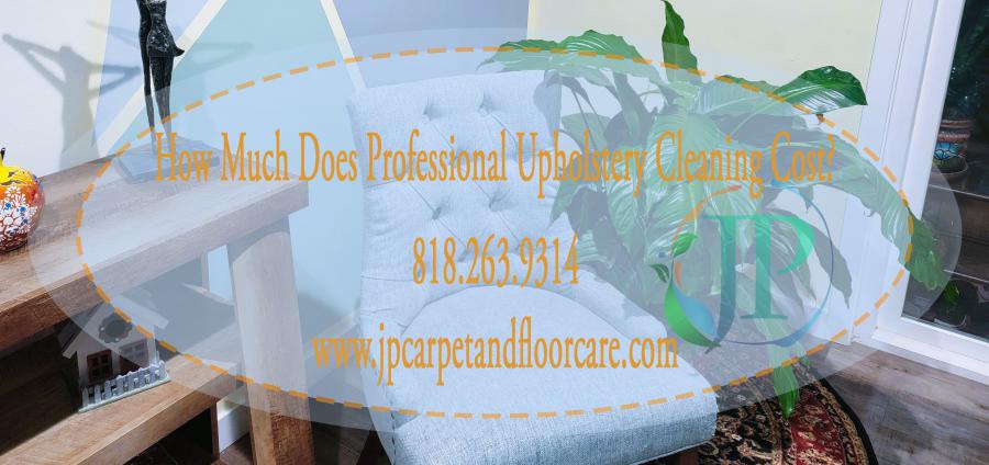 Cost of Upholstery Cleaning