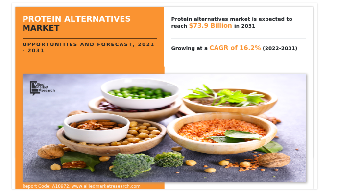 Protein alternatives market size generated $16
