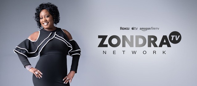 Image of Zondra Evans, African American Woman, next to ZondraTV logo