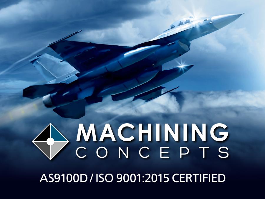 Machining Concepts AS9100D Certification Image