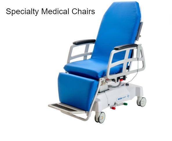 Specialty medical chairs are designed for patients who require specific support or positioning during medical procedures, treatments, or examinations Specialty Medical Chairs Market - Infographics - Allied Market Research
