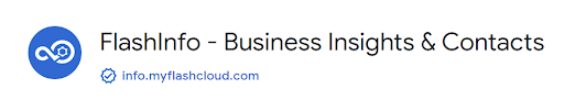 FlashInfo is an intelligence tool that provides sales and marketing professionals with the insights they need to drive better results