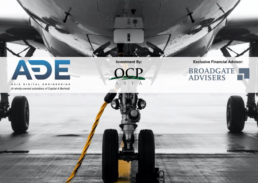 Broadgate - ADE Transaction with OCP Asia - Tombstone