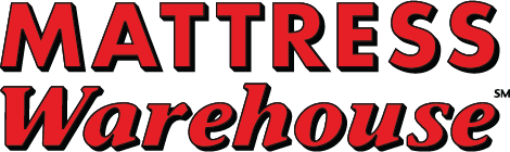 Mattress Warehouse red logo