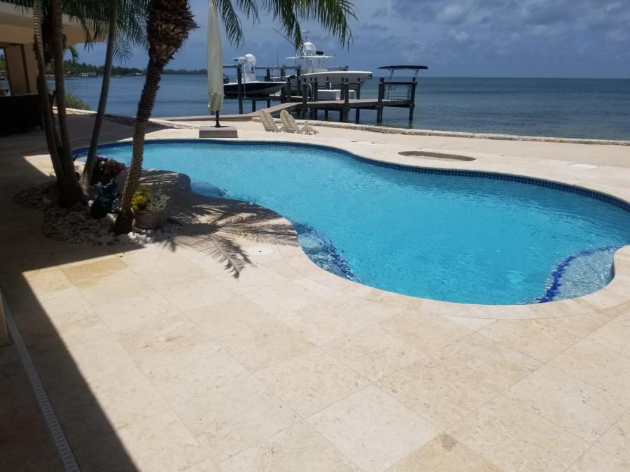 Simulated Keystone - Pool Decking Services in Florida
