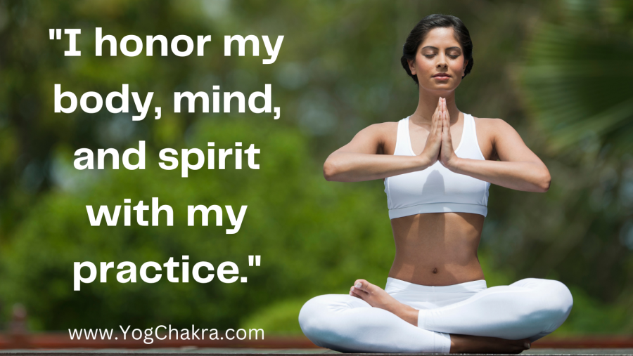 Yoga affirmations involve intentionally focusing on positive statements or mantras during yoga practice. Yoga Directory YogChakra