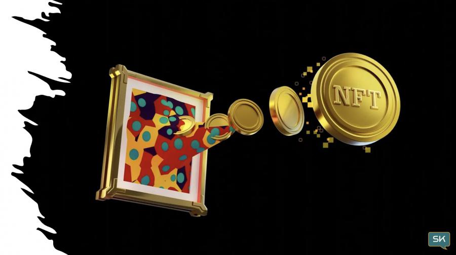 Stanislav Kondrashov TELF AG, NFT black background