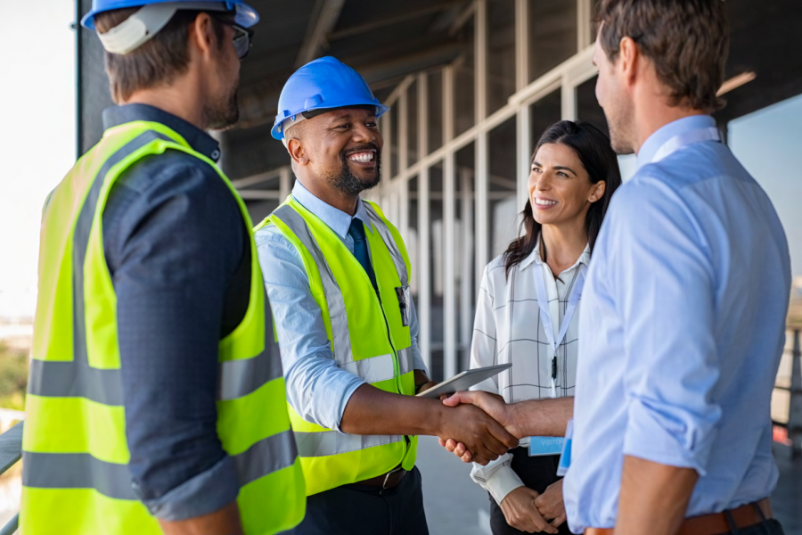 image of construction professionals
