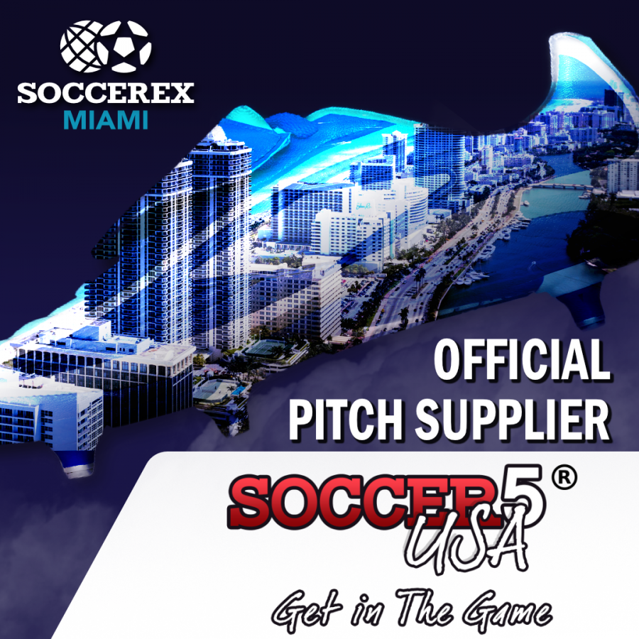 Soccer 5 ® USA official pitch partner to SOCCEREX in Miami