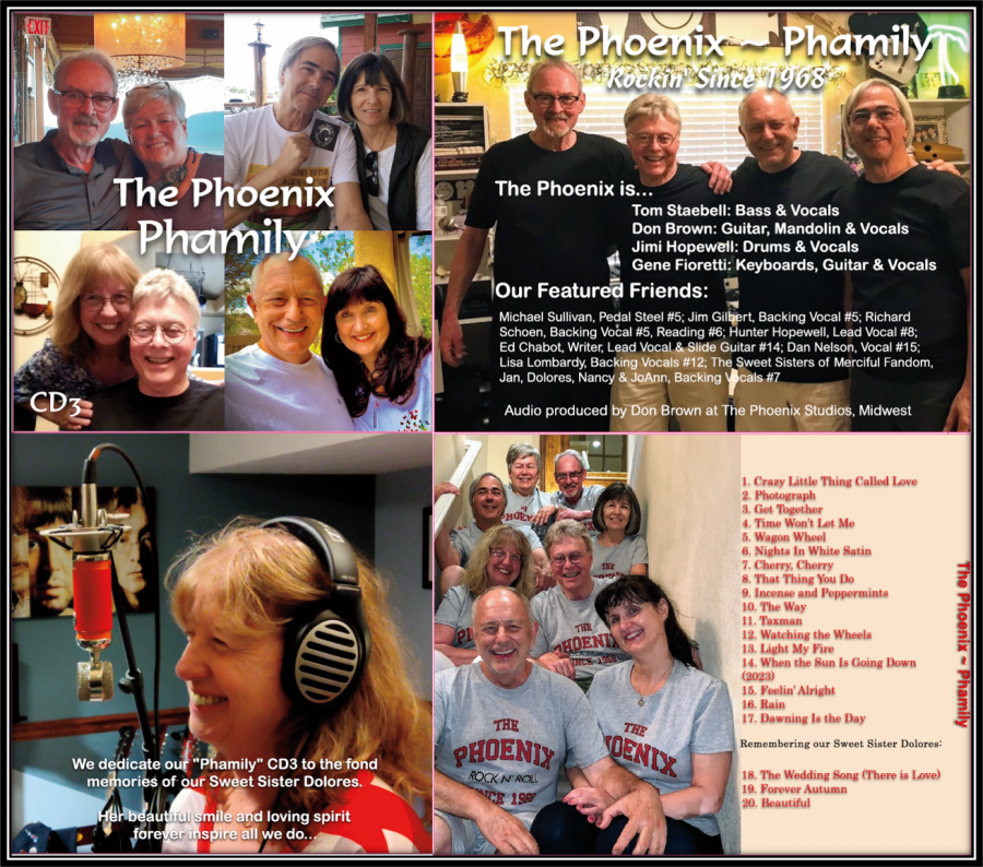 The Phoenix Phamily Band CD3 Cover