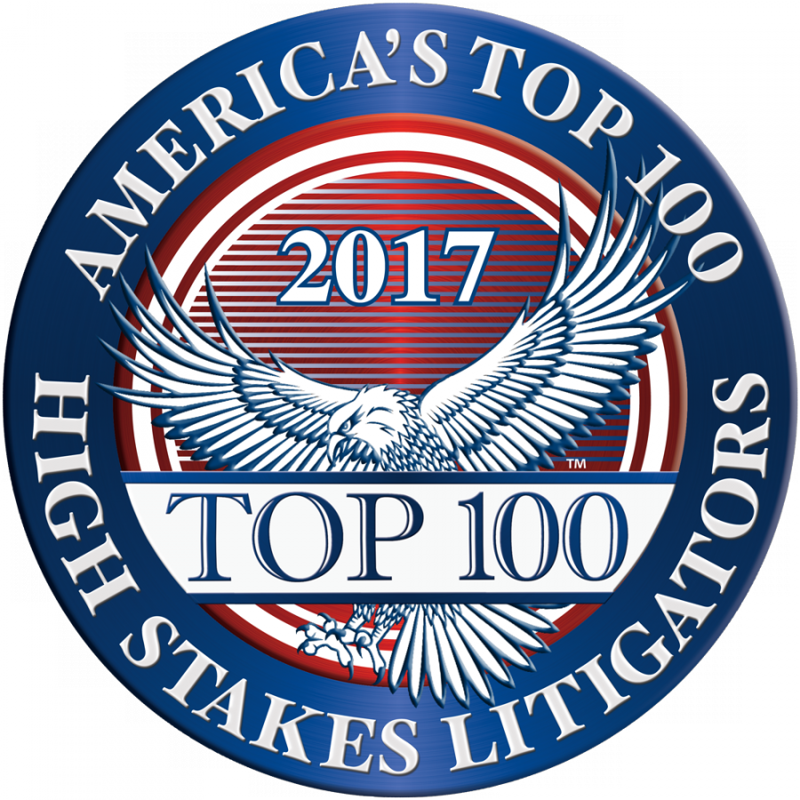 America's Top 100 High Stakes Litigators Award | Kevin Rowe
