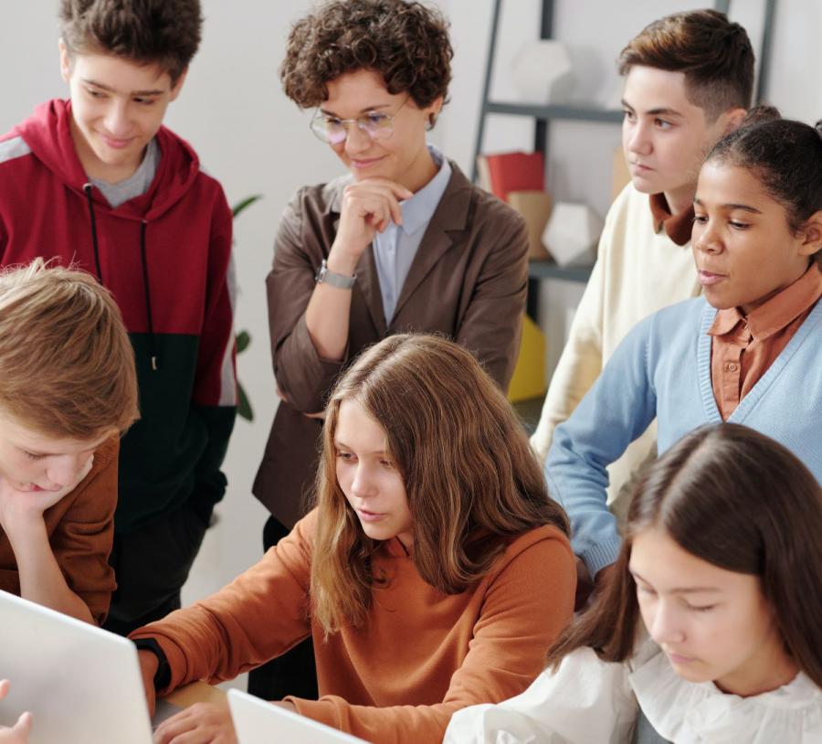 Kids in classroom