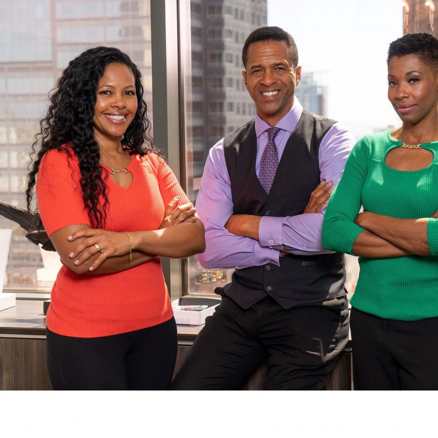 Myra Bell, Thomas Bell, and Barika Bell are the founders of B3 Media Solutions, a family-owned digital and social media intelligence agency based in Southern California. Courtesy Photo.