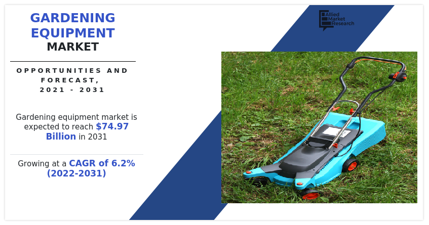 The gardening equipment market size was valued at $40 Gardening Equipment Market Research