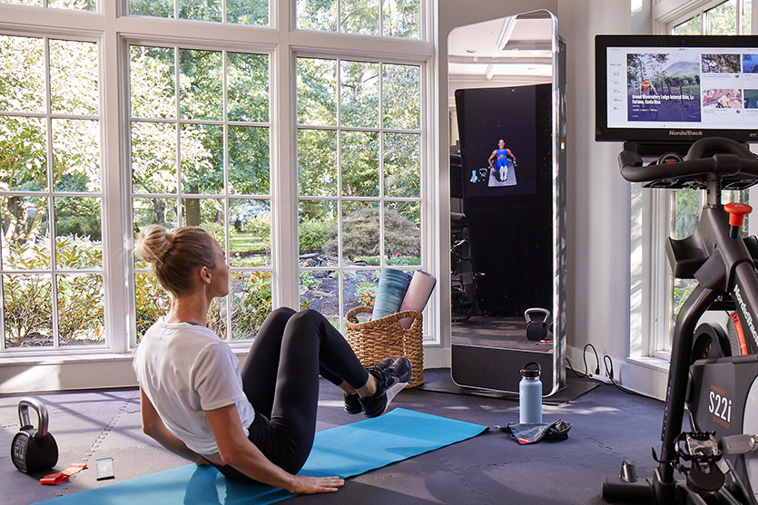 As per the report published by Allied Market Research, the global at-home fitness equipment market was pegged at $5 at home fitness equipment market -amr - 1