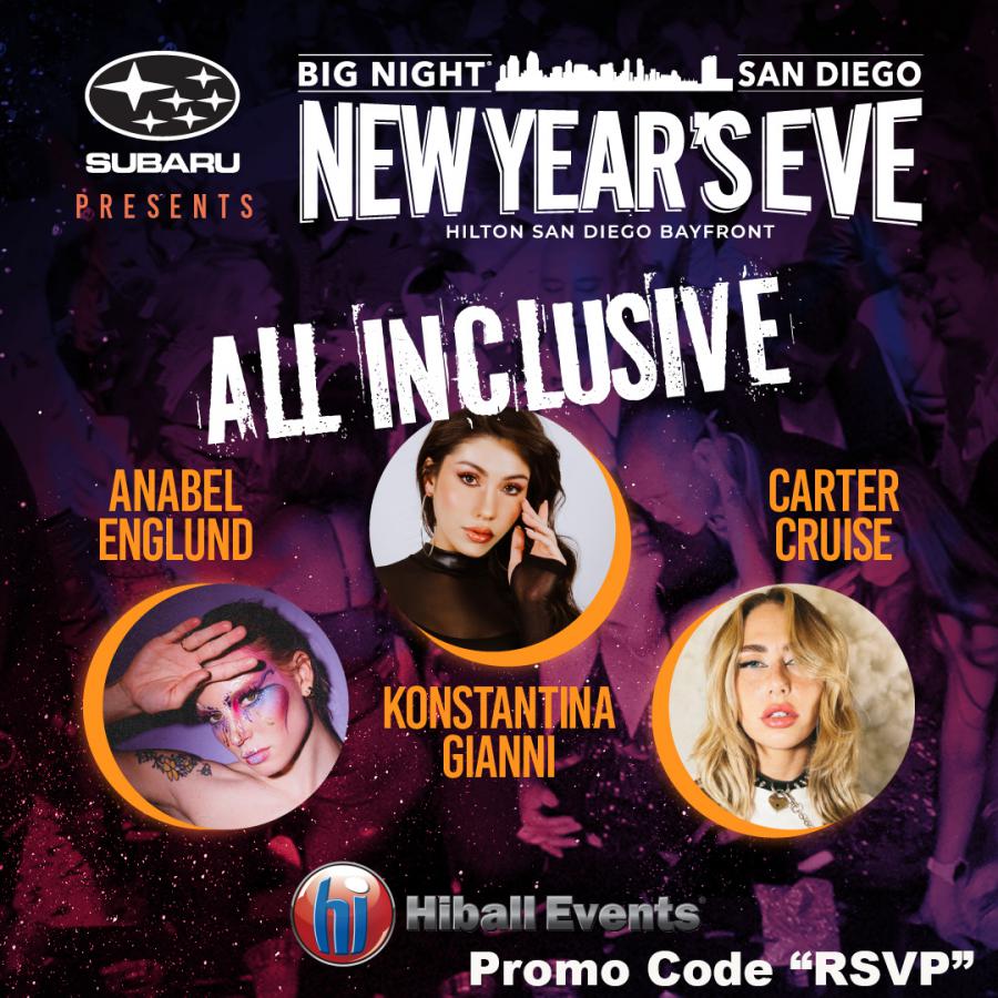 Big Night San Diego NYE Promo Code RSVP EIN Presswire